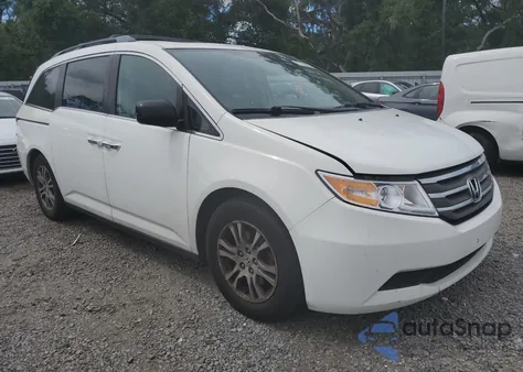 2013 Honda Odyssey Exl from USA, damaged, VIN 5FNRL5H61DB060669